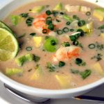 Creamy Garlic Seafood Soup