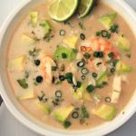 Creamy Seafood Soup- top
