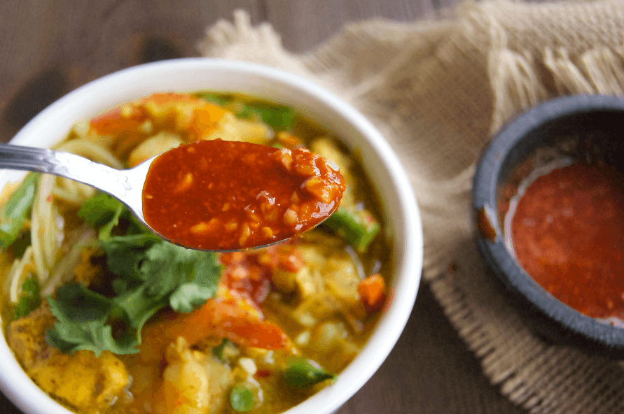 Sambal Oelek w/ Curry Laska