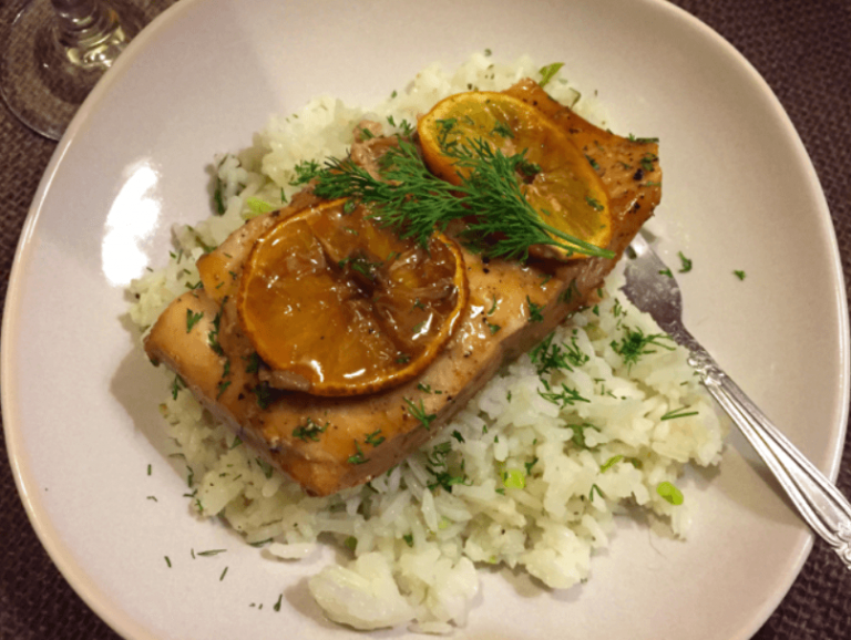 Clementine Vodka Glazed Salmon Savour the Senses