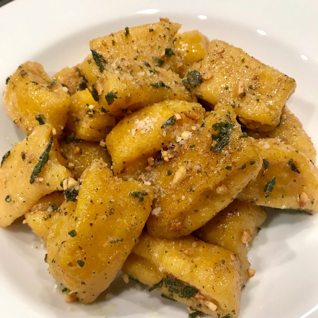 Butternut Squash Gnocchi with Roasted Garlic-Sage Brown Butter (Egg-Free)