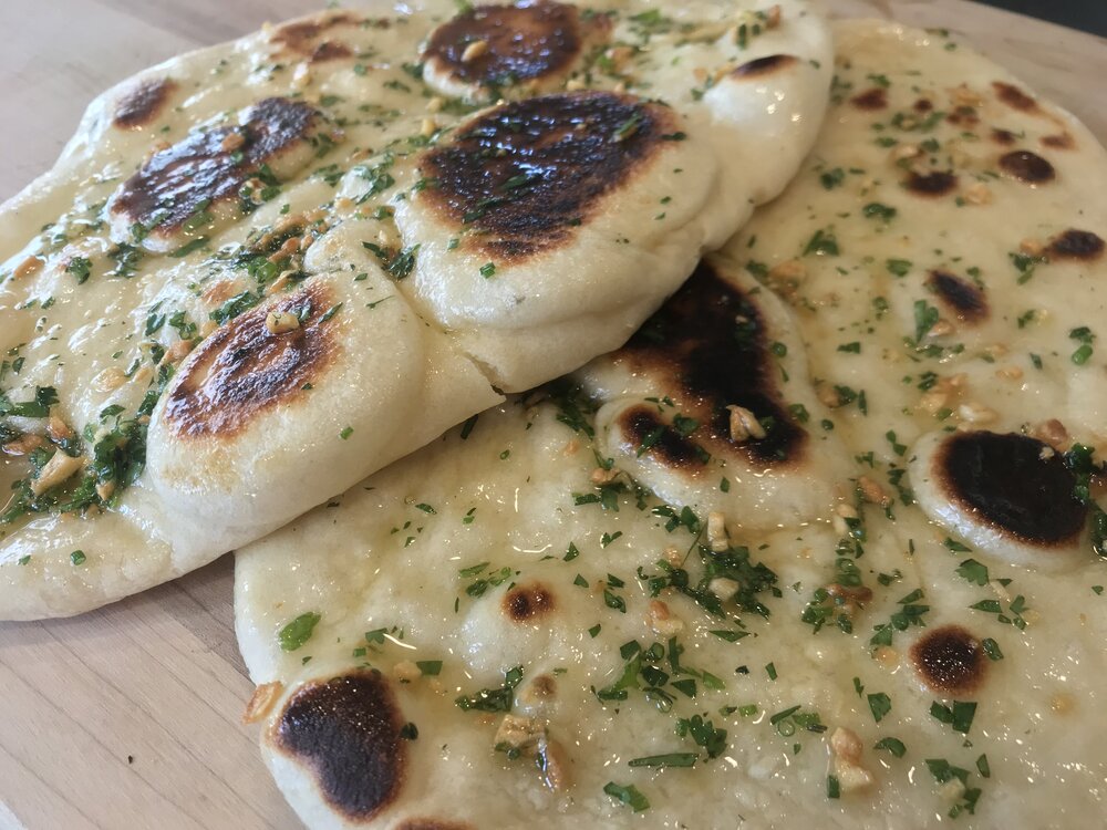 Homemade Naan with Garlic Butter | Easy-to-Follow Recipe